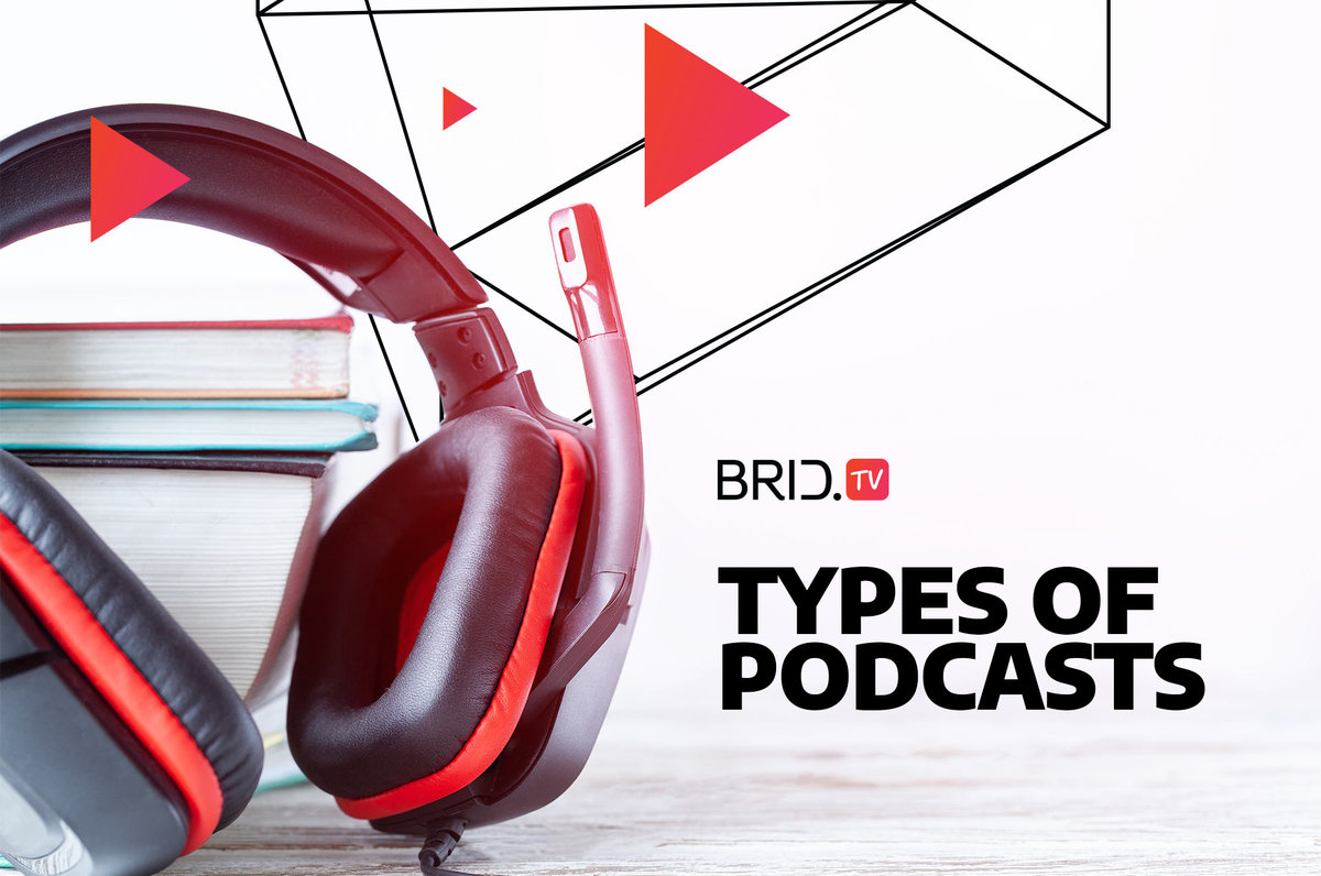 Types of podcasts people like to listen by bridtv