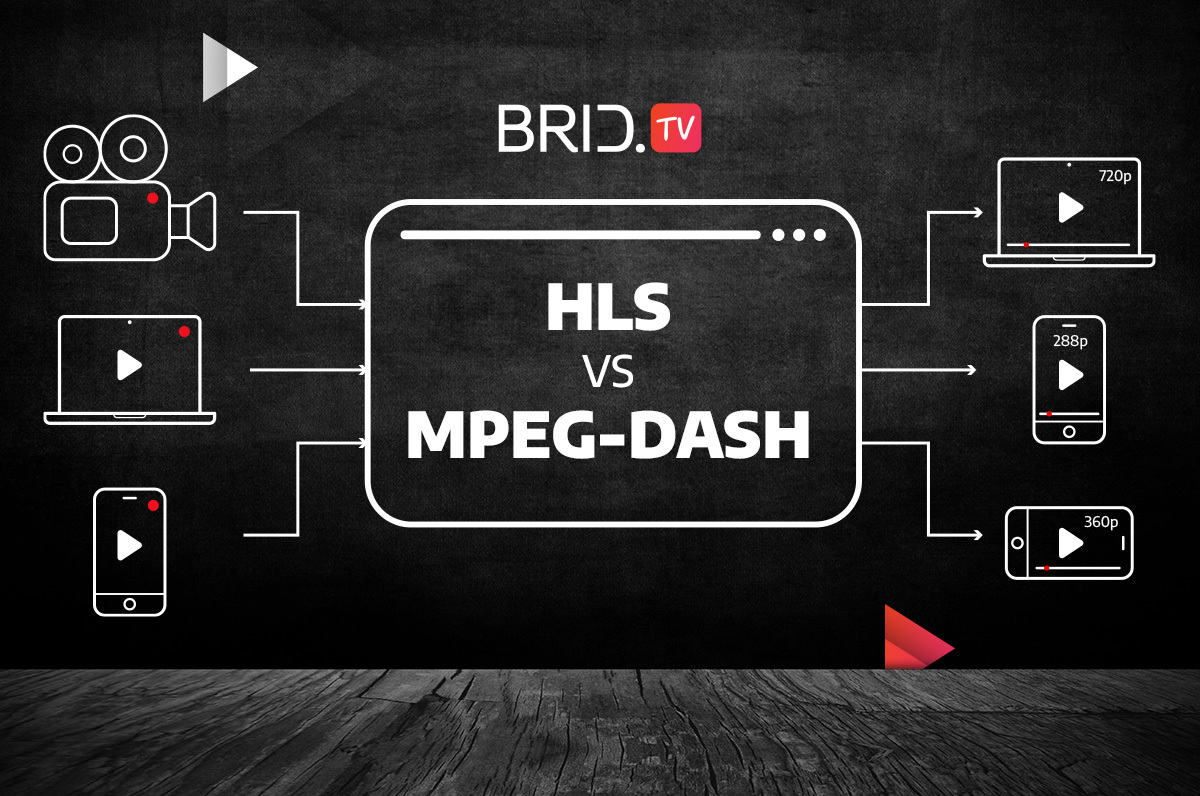 HLS vs MPEG-DASH streaming protocols by bridtv