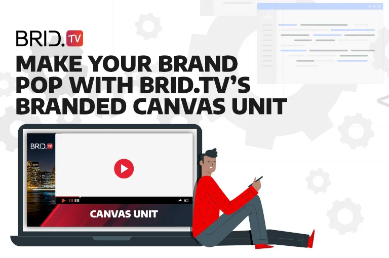 branded canvas unit by bridtv