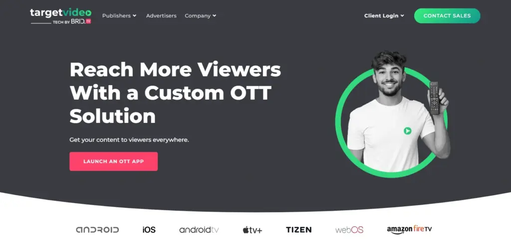 TargetVideo OTT Solutions page 