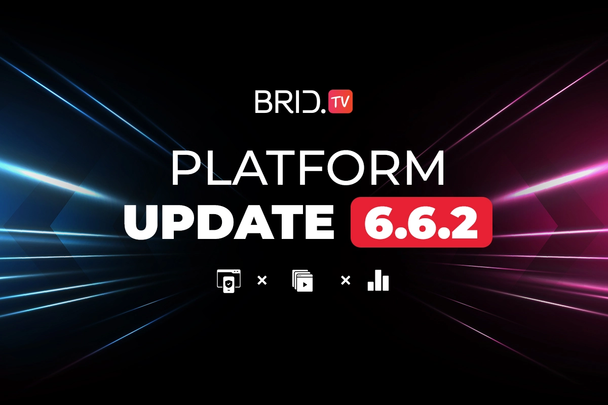 Read more about the article Brid.TV Platform Update 6.6.2. — Two-Factor Authentication and Report Templates