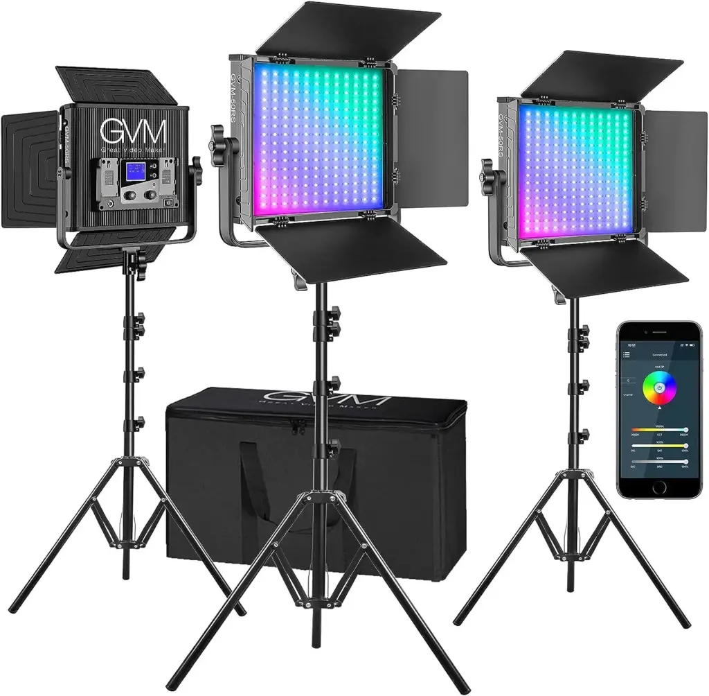 GVM Video Lighting Kit 
